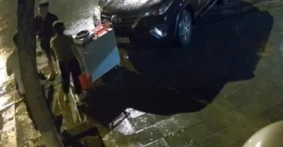 Tài xế nghi say xỉn lái ô tô đe dọa người dân giữa đêm
