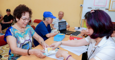 Không gián đoạn lương hưu khi vận hành chính quyền 2 cấp