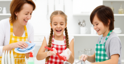 Việc nhà: Chìa khóa vàng cho sự phát triển toàn diện của trẻ