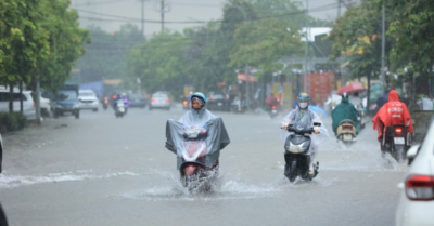 Mưa lớn bao trùm Bắc Bộ, Thanh Hóa, Nghệ An ngày 25/7