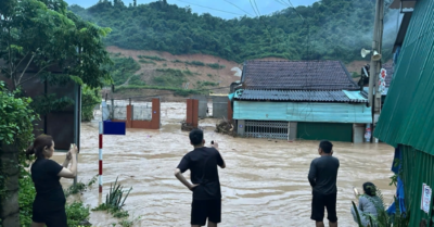 Mường Xén, Nghệ An chìm trong biển nước: Lũ lên nhanh trong đêm, chia cắt nhiều khu vực