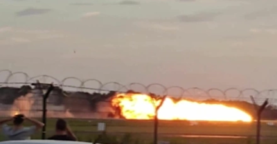 F-16 Ba Lan nổ tung tại Radom