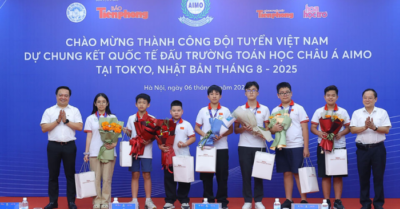 Ngọ Gia Huy – Thành viên nhỏ tuổi nhất của Việt Nam giành Huy chương Bạc Toán học Châu Á 2025