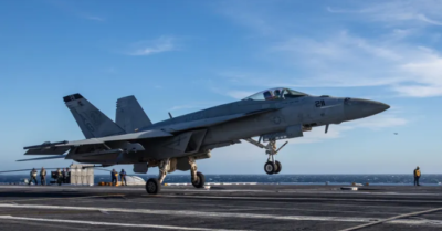 Tiêm kích F/A-18 Super Hornet của Hải quân Mỹ rơi ngoài khơi Virginia