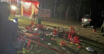 Ô tô lùi trúng nhóm trẻ ở nhà văn hóa, bé 6 tuổi tử vong, 7 bé bị thương tại Lào Cai