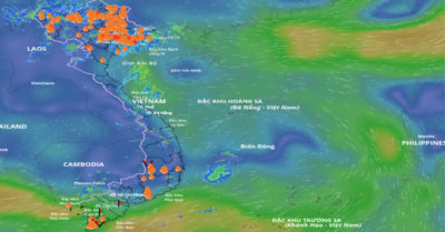 Dự báo thời tiết: Áp thấp nhiệt đới mạnh lên trên Biển Đông