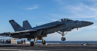 Tiêm kích F/A-18E của Mỹ gặp nạn ngoài khơi Virginia