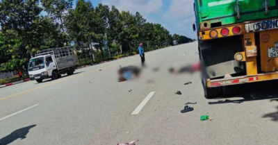 Tông đuôi container: Đôi nam nữ thương vong ở TPHCM