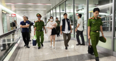 Cảnh sát dẫn giải vợ của “Mr Hunter” từ Thái Lan về Việt Nam