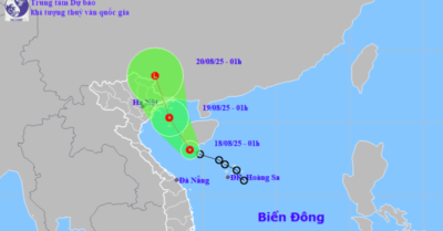 Áp thấp nhiệt đới áp sát Bạch Long Vĩ, miền Bắc hứng mưa lớn diện rộng