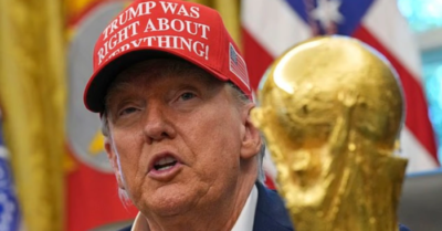 Trump đùa tham gia World Cup 2026
