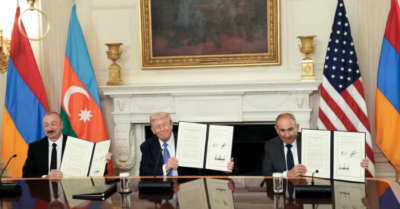 Azerbaijan – Armenia ký hòa bình trước mặt Trump, đề cử Nobel hòa bình
