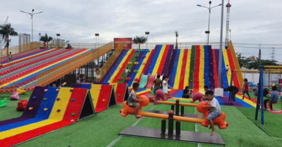 Trẻ liên tiếp gãy tay, chân tại khu vui chơi Nhà văn hóa lao động Quảng Ngãi