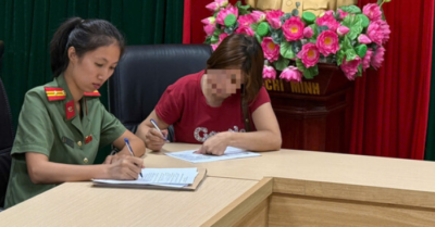 Xử lý người phụ nữ xúc phạm vụ cảnh sát cơ động bị tông trọng thương