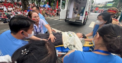 Gần 500 người phải cấp cứu trong lễ diễu binh, diễu hành 80 năm Cách mạng tháng Tám