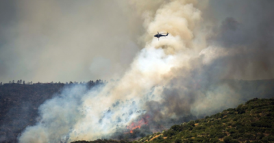 Cháy rừng bùng phát dữ dội tại Canakkale-Thổ Nhĩ Kỳ