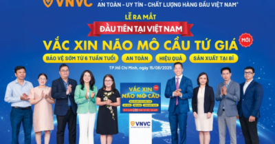 VNVC đưa về vaccine não mô cầu bảo vệ sớm từ 6 tuần tuổi