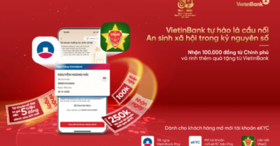 Hướng dẫn liên kết tài khoản VietinBank trên VNeID để nhận 100.000 từ chính phủ