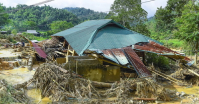 Tình huống khẩn cấp tại Thanh Hóa sau bão Kajiki