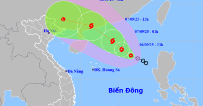 Điểm “dị thường” của bão số 7 Tapah và mưa xối xả chờ đợi Bắc Bộ