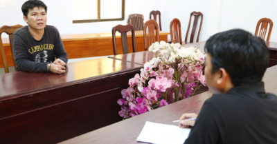 Đối tượng truy nã trong vụ cướp giật tại chùa Kim Tiên sa lưới khi về thăm thân
