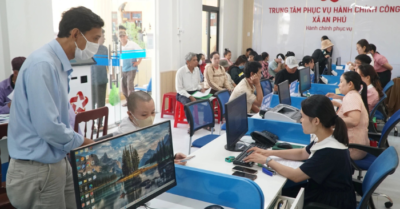 Trung tâm hành chính công cấp xã xây dựng chính quyền số