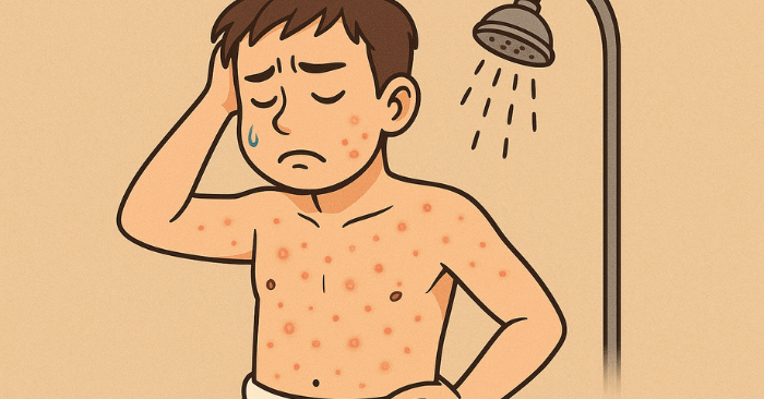 Trị mụn lưng