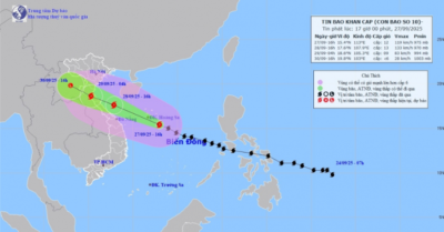 Bão Bualoi mạnh cấp 12, Bắc Trung Bộ sẵn sàng ứng phó nguy hiểm