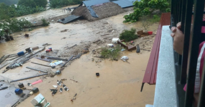 Lũ quét lịch sử ở Lào Cai: Người dân cầu cứu khẩn cấp khi nước ngập tầng 2