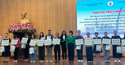 TPHCM triển khai chính sách hỗ trợ phụ nữ sinh đủ 2 con trước 35 tuổi