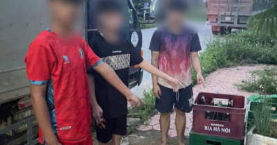 “Lào Cai phạt nhóm thiếu niên đập chai bia ra đường”