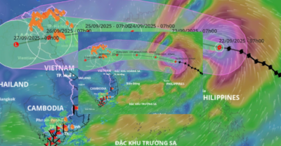 Tối nay siêu bão Ragasa tiến vào Biển Đông, gió giật trên cấp 17