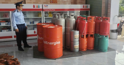 Doanh nghiệp ở Đồng Tháp bị phạt gần 220 triệu đồng vì bán khí trái phép