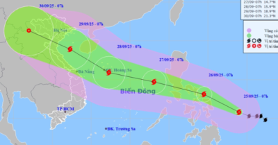 Bão Bualoi vào Biển Đông, Biển Đông đón cơn bão số 10 trong năm 2025