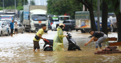 Hà Nội có thể mưa trên 350mm, nguy cơ ngập lụt diện rộng
