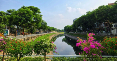 Sông Tô Lịch: Nỗ lực cải tạo bằng hoa, máy sục khí và dự án công viên