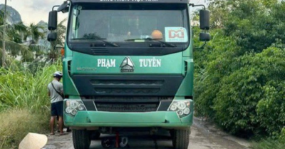 Hai bé nhỏ tử vong do xe tải tông ở Hải Phòng