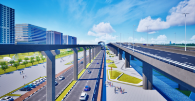 Monorail sông Hồng: Đại lộ và đường sắt ven sông