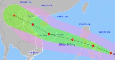 Bão số 10 Bualoi giật cấp 15 chuẩn bị vào Biển Đông: Việt Nam đối diện đợt mưa bão mới sau Ragasa