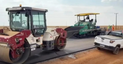Tai nạn xe lu cán 3 công nhân tại cao tốc BR-163 ở Brazil