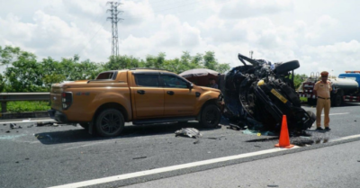 Tai nạn cao tốc Cầu Giẽ-Ninh Bình làm 10 người bị thương