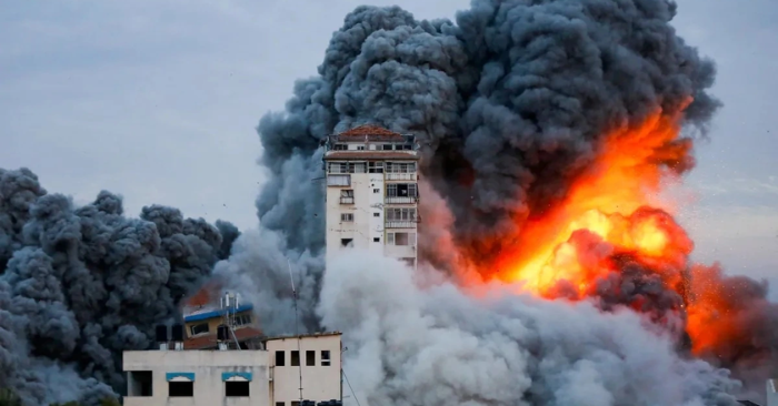 tấn công trên bộ Gaza