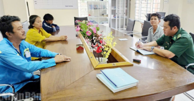 An Giang cứu hộ biển thành công 4 người bị nạn