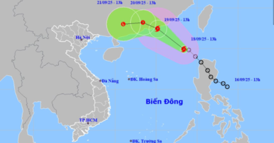 Bão số 8 Mitag có đổ bộ vào đất liền Việt Nam không?