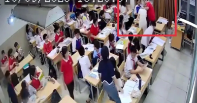Nam sinh xô đẩy cô giáo để giành lại đồ chơi gây tranh cãi
