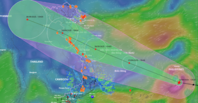 Bão Bualoi đe dọa miền Trung: “Cơn bão mạnh nhất từ đầu năm”?