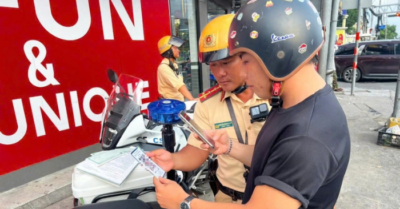 Nộp phạt giao thông bằng QR code tại TP HCM