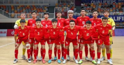 Tuyển futsal Việt Nam thắng 9-1 trong ngày ra quân tại Trung Quốc