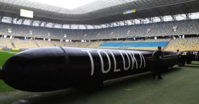 Ukraine trình làng tàu lặn TOLOKA mang thuốc nổ khổng lồ