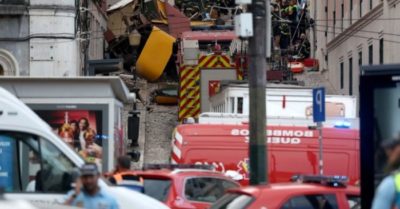 Tàu điện trật bánh ở Bồ Đào Nha: Ít nhất 15 người chết